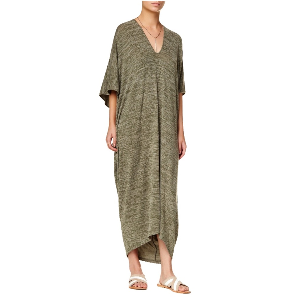 Riller & Fount Luca Caftan Maxi Dress in Ghillie